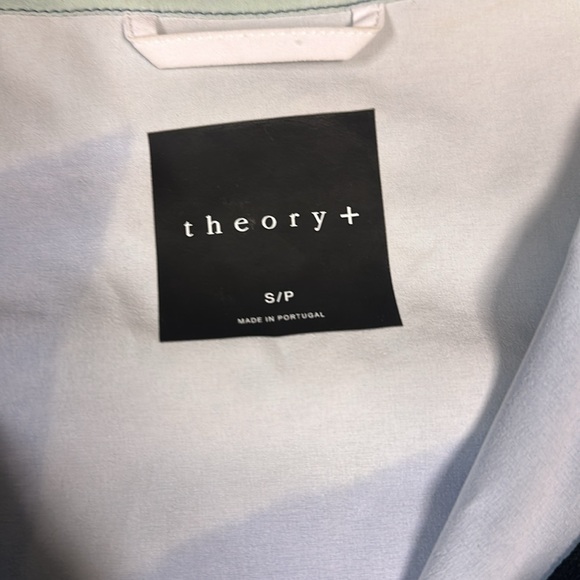 Theory Kick Pool Print Turner Shell Jacket windbreaker Size S/P - Picture 3 of 5